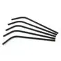 Bending straws Paper "FSC" Black Ø 6 x 240mm Horecavoordeel.com