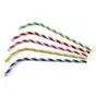 Bending Straws Paper "FSC" Stripe Assortment Ø 6 x 240mm Horecavoordeel.com