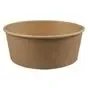Salad bowl Kraft 1300ml 40oz Brown - Horecavoordeel.com