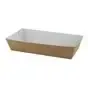 Snack Boxs A14 Brown White Cardboard 155 x 85 x 38mm - Horecavoordeel.com