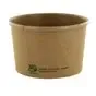 Soup Cups To Go Brown Cardboard 8oz "100% FAIR" 230ml Ø 98mm - Horecavoordeel.com
