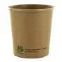 Soup Cups To Go Brown Cardboard 16oz  "100% FAIR" 470ml Ø 98mm - Horecavoordeel.com