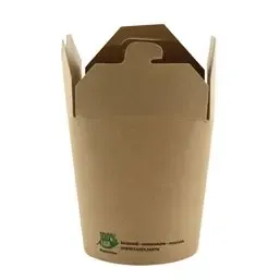 Noodlebox 8oz  "100% FAIR" 230ml 58 x 65 x 75mm - Horecavoordeel.com