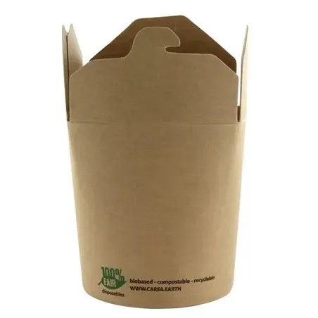 Noodlebox 16oz "100% FAIR" 470ml  82 x 70 x 980mm  - Horecavoordeel.com