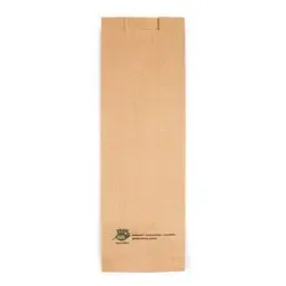 Snack Bags Paper Frikandel Bag "100% FAIR" 100 x 60 x 320mm - Horecavoordeel.com