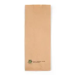 Snack Bags Paper 1500g "100% FAIR" 110 x 80 x 270mm - Horecavoordeel.com