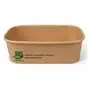 Menu Box Cardboard 750ml "100% Fair" 173x120x57mm - Horecavoordeel.com
