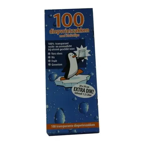 Freezer Bags LDPE 1,5L  20x30cm  - Horecavoordeel.com