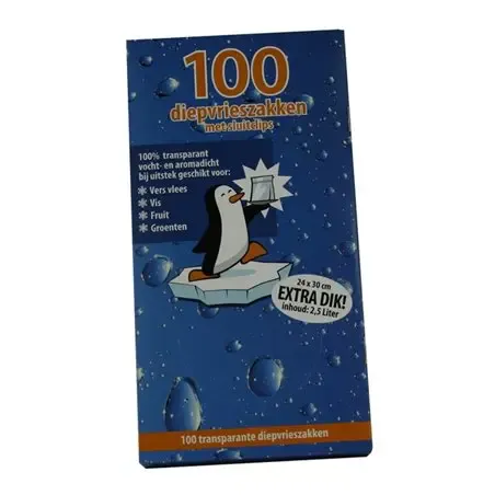 Freezer Bags LDPE 2,5L  30x24cm  - Horecavoordeel.com