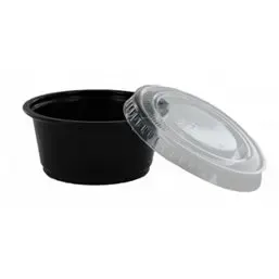 Lid for Portion Cups PP Transparent Ø 62mm - Horecavoordeel.com