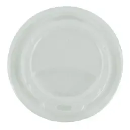 Lids for Coffee To Go Cups White PS Ø 80mm - Horecavoordeel.com