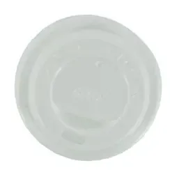 Lids for Coffee To Go Cups White PS Ø 63mm - Horecavoordeel.com