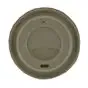 Lids for Coffee To Go Cups Brown Sugarcane Ø 90mm - Horecavoordeel.com