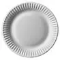 Cardboard Plates Round Ø 15cm White - Horecavoordeel.com