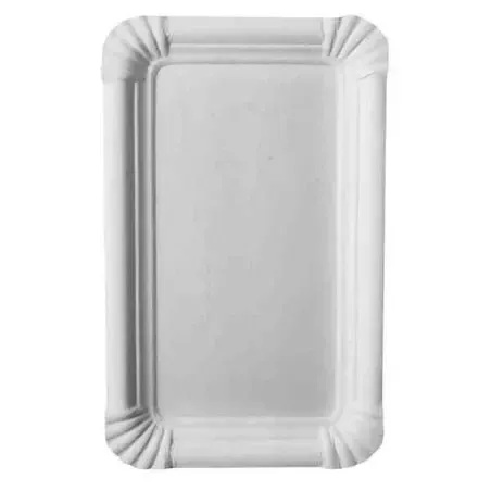 Cardboard Plates "Pure" 110 x 175mm White - Horecavoordeel.com