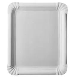 Cardboard Plates "Pure" 165 x 200mm White - Horecavoordeel.com