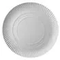 Cardboard Plates "Pure" Round Ø 320 x 20mm White - Horecavoordeel.com