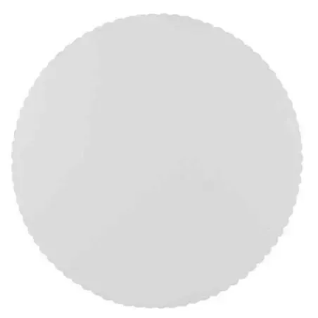 Cake Base Cardboard "Pure" Round Ø 30cm White with Serrated Edge - Horecavoordeel.com