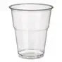 Drinking Cups PLA "Pure" 300ml Ø 95mm 11cm Crystal clear with foamhead "For cold drinks"