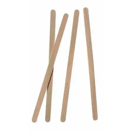 Stirring Sticks Wood "Pure" 14cm x 5mm - Horecavoordeel.com