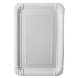 Cardboard Plates "Pure" 165 x 230mm White - Horecavoordeel.com
