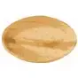 Trays made of Palm Leaf "Pure" Oval 300ml 200 x 125 x 30mm - Horecavoordeel.com