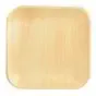 Plates made of Palmleaf "Pure" Rectangular 180 x 180 x 15mm - Horecavoordeel.com