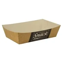 Snack Box A9 Cardboard  "Good Food"  120 x 70 x 35mm  - Horecavoordeel.com