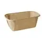 Baking Tins Parchment Paper "Pure" Rectangular 167ml 4cm x 6,5cm x 11cm Brown - Horecavoordeel.com