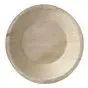 Palm Leaf Trays "Pure" Round 300ml Ø 15 x 3cm - Horecavoordeel.com