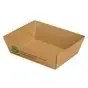 Snack Box A7 Cardboard "100% FAIR" 90 x 70 x 35mm - Horecavoordeel.com