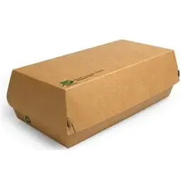 Snack - Bread box  "100% FAIR" 220 x 107 x 75mm - Horecavoordeel.com