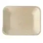 Serving Trays made of Palm Leaf "Pure" Rectangular 16cm x 12cm x 2,5cm - Horecavoordeel.com