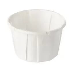 Sauce Cups Paper "Pure" Round 35ml Ø 40 x 31mm White - Horecavoordeel.com