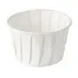 Sauce Cups Paper "Pure" Round 90ml Ø 63 x 50mm White - Horecavoordeel.com