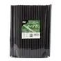 Milkshake Paper Straws "Pure" Ø 8mm x 25cm Black - Horecavoordeel.com