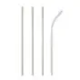 Paper Straws "Pure" Ø 6 x 200mm White flexibel - Horecavoordeel.com