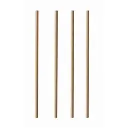 Paper Straws "Pure" Ø 6 x 200mm Brown - Horecavoordeel.com