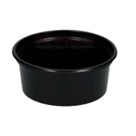 Sauce cup 80cc Round 70,3x40mm Black  - Horecavoordeel.com