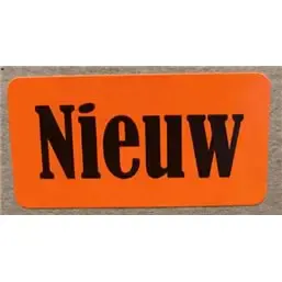 Label Rectangle 40 x 20mm NIEUW (KM)