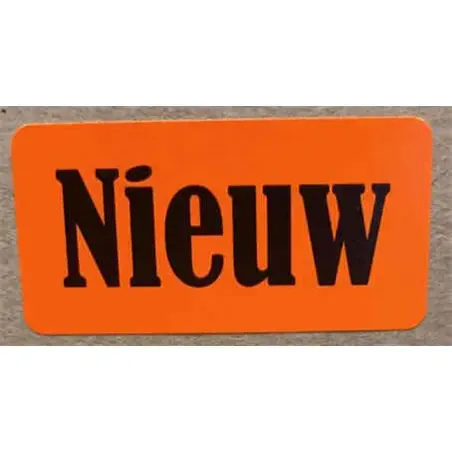 Label Rectangle 40 x 20mm NIEUW (KM)