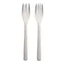 Forks White "Bio PP" Extra Sturdy 185mm