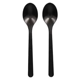 Spoons Black "Bio PP" Extra Sturdy 185mm