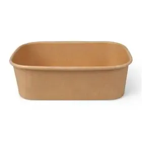 Meal trays 750cc Cardboard Brown 173 x 123 x 57mm -Horecavoordeel.com-