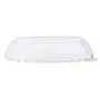 Lids PP for Meal trays Cardboard Brown 173 x 123 x 10mm -Horecavoordeel.com-