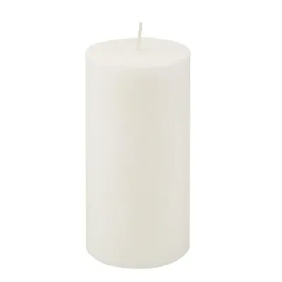 Pillar Candles White 100% Stearin Fully Colored Ø 70 x 150mm -Horecavoordeel.com-