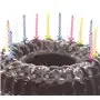 Birthday Candles Color Assortment With Holders 60mm -Horecavoordeel.com-