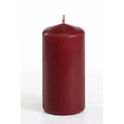 Pillar candles Bordeaux Ø 50 x 100mm -Horecavoordeel.com-
