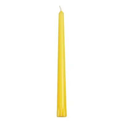 Candle holder candles Yellow 100% Stearin Ø 22 x 250mm -Horecavoordeel.com-