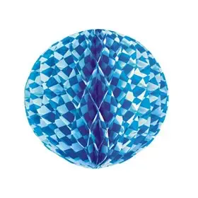 Decoration Ball "Bavarian Blue" Fire Retardant Ø 300mm -Horecavoordeel.com-